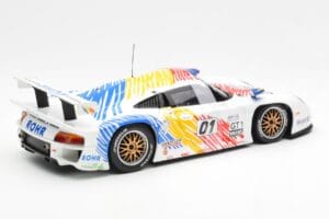 Porsche 911 GT1 #1 A. McNish / R. Sullivan / U. Alzen Rohr Motorsport Daytona 24 Hours 1998 UT Models 1:18 39611 Metal - imaginea 2 din 6