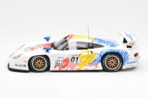 Porsche 911 GT1 #1 A. McNish / R. Sullivan / U. Alzen Rohr Motorsport Daytona 24 Hours 1998 UT Models 1:18 39611 Metal - imaginea 3 din 6