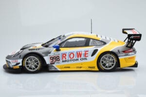 Porsche 911 GT3 R Rowe Racing #998 F. Makowiecki / A. Pilet / N. Tandy 2nd Place 24 Hours of Spa-Francorchamps 2019 Minichamp - imaginea 3 din 6