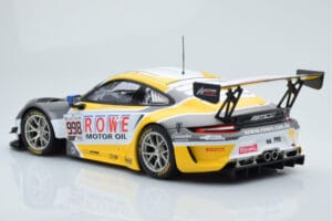 Porsche 911 GT3 R Rowe Racing #998 F. Makowiecki / A. Pilet / N. Tandy 2nd Place 24 Hours of Spa-Francorchamps 2019 Minichamp - imaginea 5 din 6