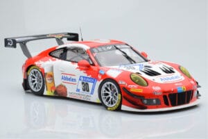 Porsche 911 GT3 R Frikadelli Racing Team #30 M. Muller / M. Arnold / F. Henzler / M. Campbell 24 Hours of Nurburgring 2018 Mi - imaginea 4 din 6
