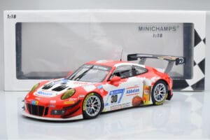 Porsche 911 GT3 R Frikadelli Racing Team #30 M. Muller / M. Arnold / F. Henzler / M. Campbell 24 Hours of Nurburgring 2018 Mi - imaginea 6 din 6