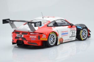 Porsche 911 GT3 R Frikadelli Racing Team #31 M. Arnold / I. Fernandez Winners VLN Round 3 2018 Minichamps 1:18 153186991 Meta - imaginea 2 din 6