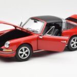 Porsche 911 Targa S Roșu Schuco 1:18 450036200 - image 2 of 9
