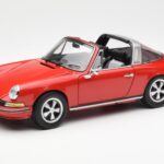 Porsche 911 Targa S Roșu Schuco 1:18 450036200 - image 3 of 9