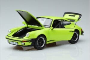 Porsche 911 930 Turbo 3.0 Verde Deschis Norev 1:18 187666 Metal - imaginea 2 din 7