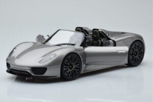 Porsche 918 Spyder Prototip Gri Metalizat Minichamps 1:18 110060030 Metal - imaginea 2 din 7
