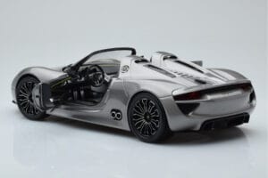 Porsche 918 Spyder Prototip Gri Metalizat Minichamps 1:18 110060030 Metal - imaginea 6 din 7