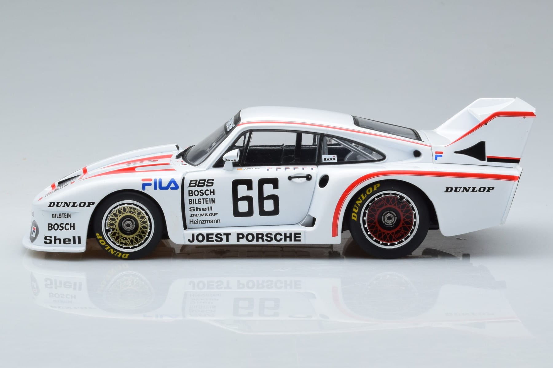 Porsche 935J #66 J. Mass Joest Racing Nurburgring DRM 1981 MCG 1:18 MCG18805R Metal - imaginea 3 din 6