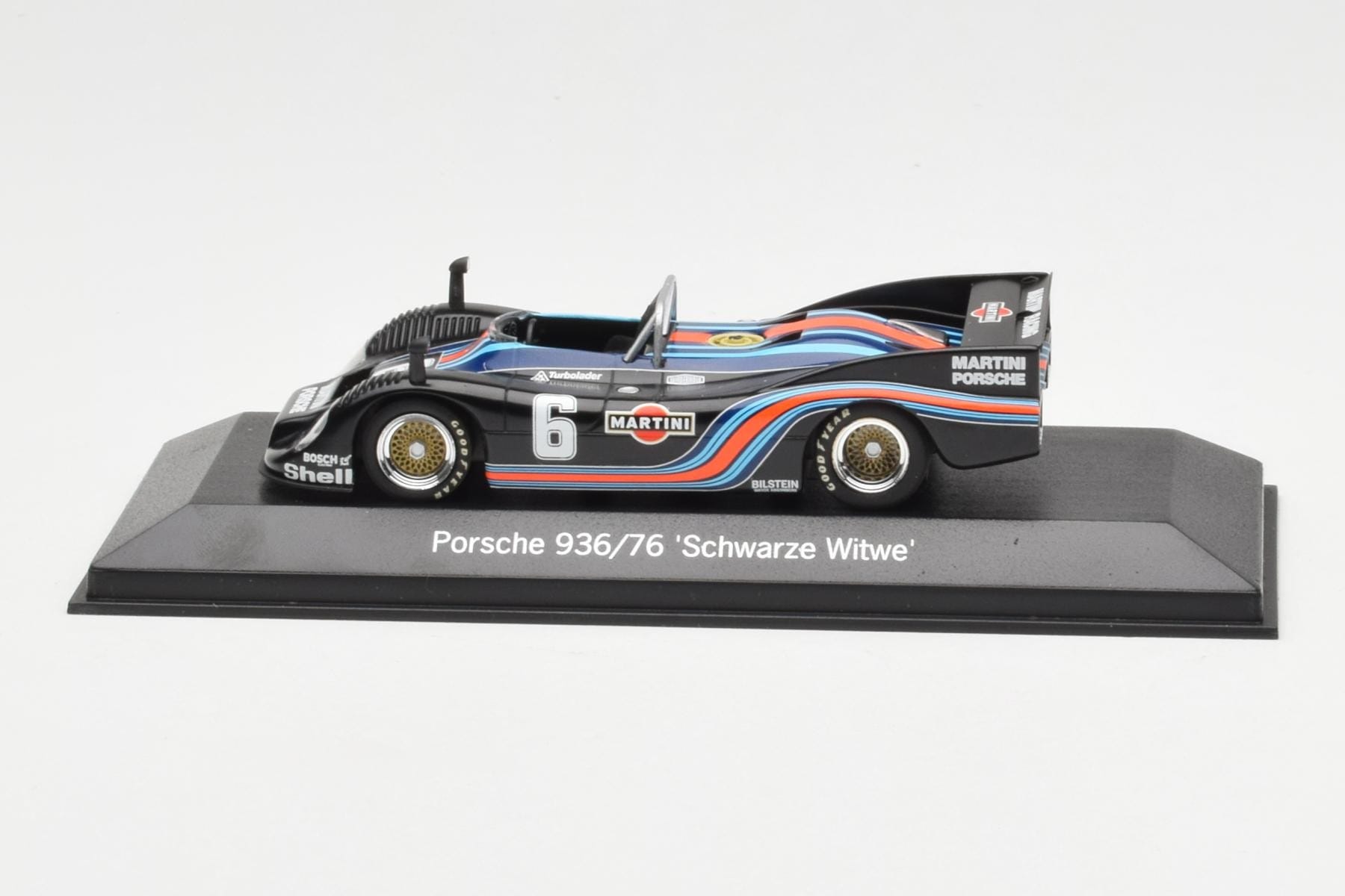 Porsche 936/76 Martini #6 Schwarze Witwe Minichamps 1:43 WAP02000518 Metal