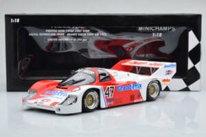 Porsche 956K Grand Prix Preston Henn T-Bird Swap Shop #47 D. Galica / D. Sutherland / P. Henn Brands Hatch 1000km 1983 Minich - imaginea 6 din 6