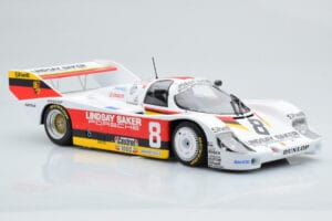 Porsche 956K Lindsay Saker #8 B. Wollek / C. Serra / S. Johansson 1000km Kyalami 1983 Minichamps 1:18 155836698 Metal - imaginea 4 din 6