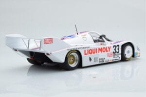 Porsche 956K Liqui Moly Brun Racing #33 H-J. Stuck / H. Grohs / W. Brun 1000km Spa 1983 Minichamps 1:18 155836633 Metal - imaginea 2 din 6