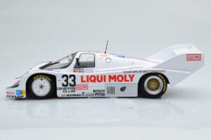 Porsche 956K Liqui Moly Brun Racing #33 H-J. Stuck / H. Grohs / W. Brun 1000km Spa 1983 Minichamps 1:18 155836633 Metal - imaginea 3 din 6