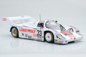 Porsche 956K Liqui Moly Brun Racing #33 H-J. Stuck / H. Grohs / W. Brun 1000km Spa 1983 Minichamps 1:18 155836633 Metal - imaginea 4 din 6