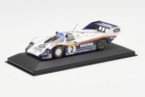 Porsche 956K #2 D. Bell / S. Bellof Winner 1000km of Fuji 1983 Minichamps 1:43 SBC009 Metal - imaginea 2 din 4