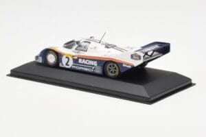 Porsche 956K #2 D. Bell / S. Bellof Winner 1000km of Fuji 1983 Minichamps 1:43 SBC009 Metal - imaginea 3 din 4