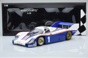 Porsche 956K Porsche System Racing #1 J. Ickx / D. Bell Class Winners Silverstone 6 Hours 1982 Minichamps 1:18 155826601 Meta - imaginea 5 din 5