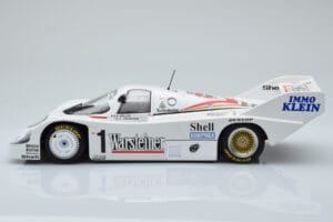 Porsche 956K Warsteiner #1 B. Wollek / S. Johansson DRM Zolder Winner 1983 Minichamps 1:18 CA-WOL-06 Metal - imaginea 3 din 6