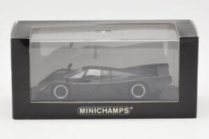 Porsche 962 Dauer Street Negru Mat Minichamps 1:43 430064002 Metal - imaginea 4 din 4