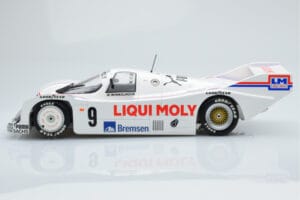 Porsche 962C Kremer Racing Liqui Moly #9 M. Winkelhock 3rd Place Norisring Trophy 1985 Minichamps 1:18 155856509 Metal - imaginea 3 din 6