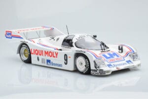 Porsche 962C Kremer Racing Liqui Moly #9 M. Winkelhock 3rd Place Norisring Trophy 1985 Minichamps 1:18 155856509 Metal - imaginea 4 din 6