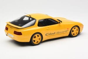 Porsche 968 Clubsport Galben GT Spirit 1:18 GT129 Rășină - imaginea 2 din 6