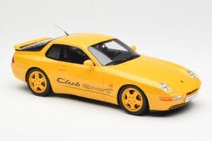 Porsche 968 Clubsport Galben GT Spirit 1:18 GT129 Rășină - imaginea 4 din 6