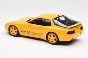 Porsche 968 Clubsport Galben GT Spirit 1:18 GT129 Rășină - imaginea 5 din 6