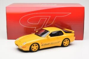 Porsche 968 Clubsport Galben GT Spirit 1:18 GT129 Rășină - imaginea 6 din 6