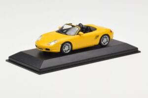Porsche Boxster 986 Galben Minichamps 1:43 400062072 Metal - imaginea 2 din 4