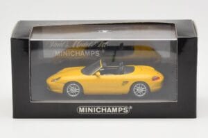 Porsche Boxster 986 Galben Minichamps 1:43 400062072 Metal - imaginea 4 din 4
