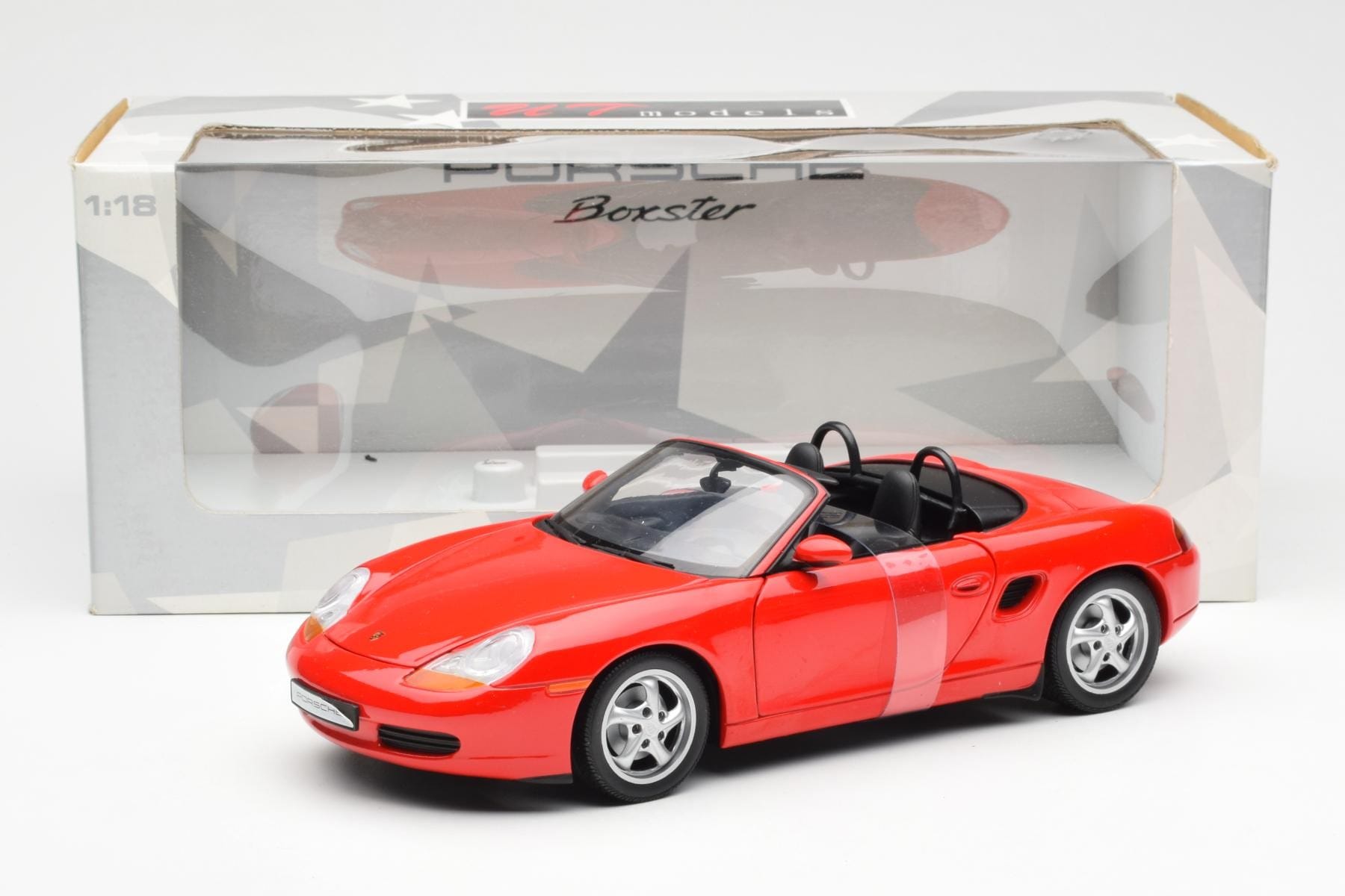 Porsche Boxster 986 Roșu UT Models 1:18 180065830 Metal - imaginea 6 din 6
