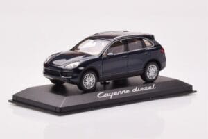 Porsche Cayenne 9PA Diesel Albastru Închis Minichamps 1:43 WAP0200030B Metal - imaginea 2 din 4