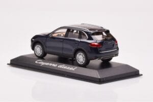 Porsche Cayenne 9PA Diesel Albastru Închis Minichamps 1:43 WAP0200030B Metal - imaginea 3 din 4