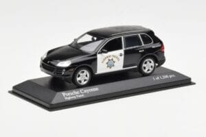 Porsche Cayenne 9PA Highway Patrol Minichamps 1:43 400066291 Metal - imaginea 2 din 4