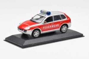 Porsche Cayenne S Feuerwehr Minichamps 1:43 WAPC02060116 Metal - imaginea 2 din 4