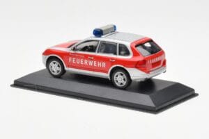 Porsche Cayenne S Feuerwehr Minichamps 1:43 WAPC02060116 Metal - imaginea 3 din 4
