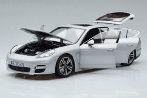 Porsche Panamera 970 Turbo Argintiu Norev 1:18 187609 Metal - imaginea 2 din 7