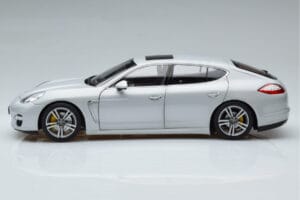 Porsche Panamera 970 Turbo Argintiu Norev 1:18 187609 Metal - imaginea 4 din 7