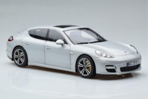 Porsche Panamera 970 Turbo Argintiu Norev 1:18 187609 Metal - imaginea 5 din 7
