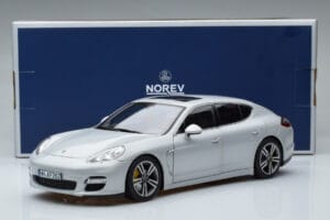 Porsche Panamera 970 Turbo Argintiu Norev 1:18 187609 Metal - imaginea 7 din 7