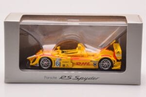 Porsche RS Spyder #6 DHL R. Briscoe / S. Maassen / J-F. Colard ALMS 2007 Minichamps 1:43 WAP02060917 Metal - imaginea 4 din 4