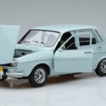 Renault 12 TS Albastru Deschis Norev 1:18 185219 Metal - image 2 of 7