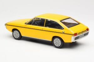 Renault 15 TL Galben Negru Norev 1:18 185351 Metal - imaginea 5 din 6
