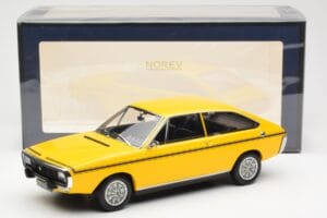 Renault 15 TL Galben Negru Norev 1:18 185351 Metal - imaginea 6 din 6