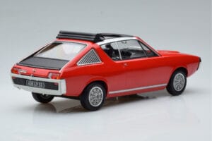 Renault 17 Gordini Decouvrable Roșu Norev 1:18 185371 Metal - imaginea 2 din 6