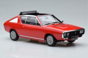 Renault 17 Gordini Decouvrable Roșu Norev 1:18 185371 Metal - imaginea 4 din 6
