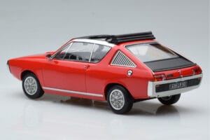 Renault 17 Gordini Decouvrable Roșu Norev 1:18 185371 Metal - imaginea 5 din 6