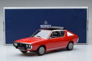 Renault 17 Gordini Decouvrable Roșu Norev 1:18 185371 Metal - imaginea 6 din 6